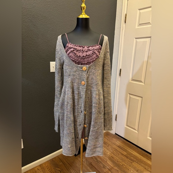 ELOISE at Anthropologie: Rusched Yoke Spaghetti Strap Baby Doll Dress - Picture 8 of 16